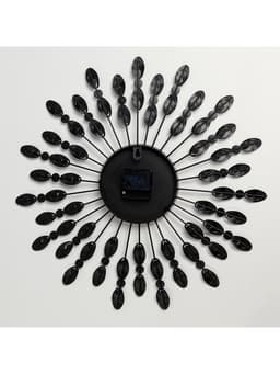 Часы настенные интерьерные «Павлин», бесшумные, плавный ход, d=48 см, циферблат d=14 см, от батарейки 1×АА