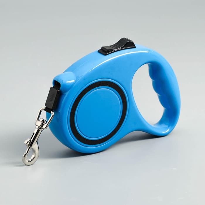 Рулетка эргономичная, 5 м, до 15 кг, синяя