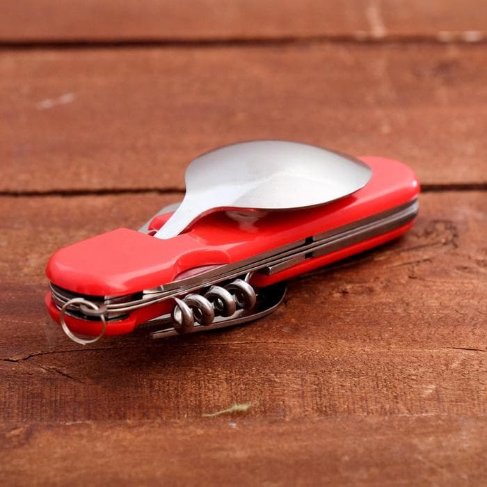 Набор туриста «Путешественник» 5 в 1, красный