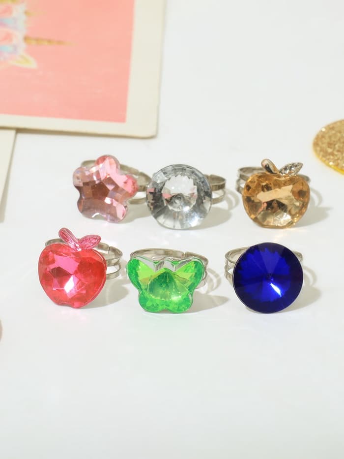 Кольцо «Выбражулька. Ассорти», форма МИКС, цвет МИКС, безразмерное