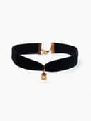 Чокер «Шарик», жемчужина, цвет чёрный, L=30 см