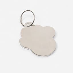 Адресник под гравировку «Лапа», 2.5×2.5 см, фасовка по 6 шт., металл, цвет МИКС