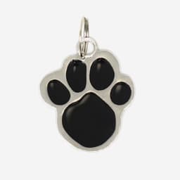 Адресник под гравировку «Лапа», 2.5×2.5 см, фасовка по 6 шт., металл, цвет МИКС