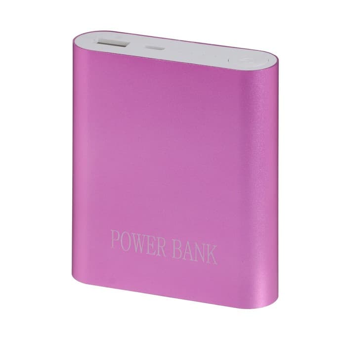 Внешний аккумулятор Luazon PB-11, USB, 7200 мАч, 1 A, индикатор зарядки, МИКС