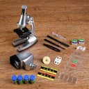 Микроскоп с экраном-проектором, кратность увеличения 50-1200х, с подсветкой