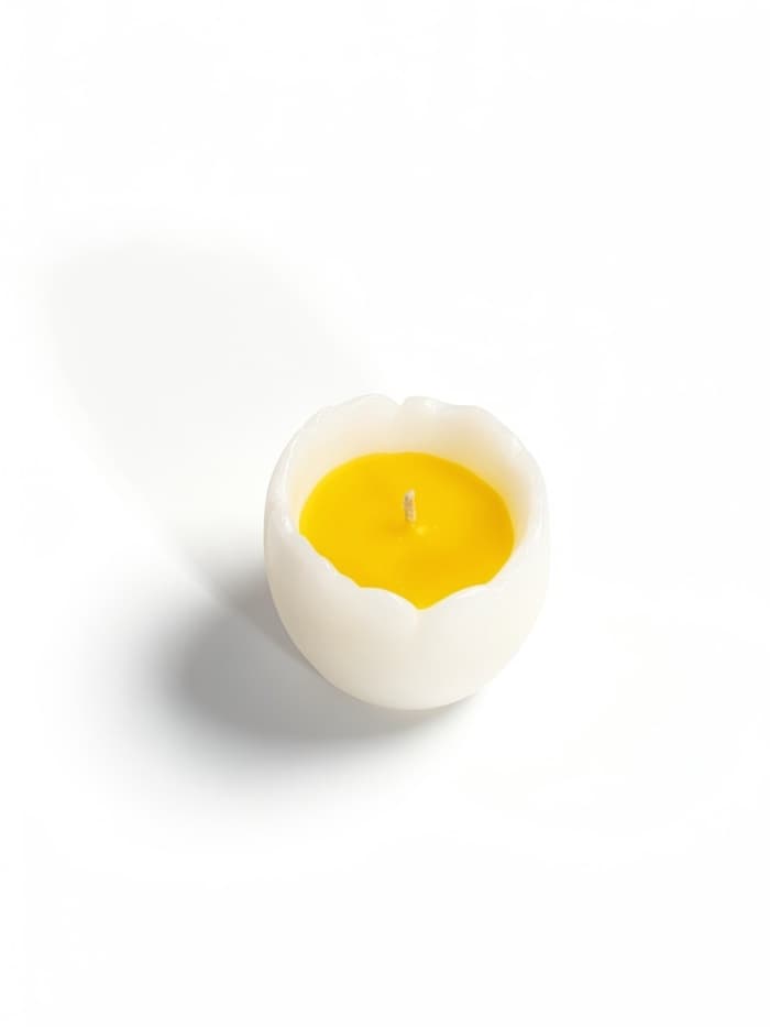 Свеча декоративная «Яйцо с желтком»