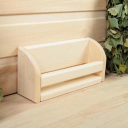 Полка для бани и сауны, 24×11 см, липа, «Добропаровъ»