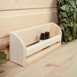 Полка для бани и сауны, 30×11 см, липа, «Добропаровъ»