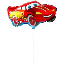 Воздушный шар фольгированный 13" «Машина», фигура, для палочки