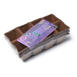 Кассета для рассады, 30×15×8 см, 8 ячеек по 150 мл, 6×6 см, торф, набор 3 шт.