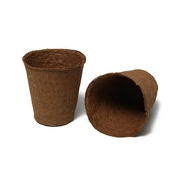 Горшок для рассады, 350 мл, d=9 см, h=9 см, торф