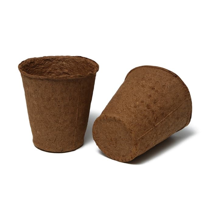 Горшок для рассады, 350 мл, d=9 см, h=9 см, торф