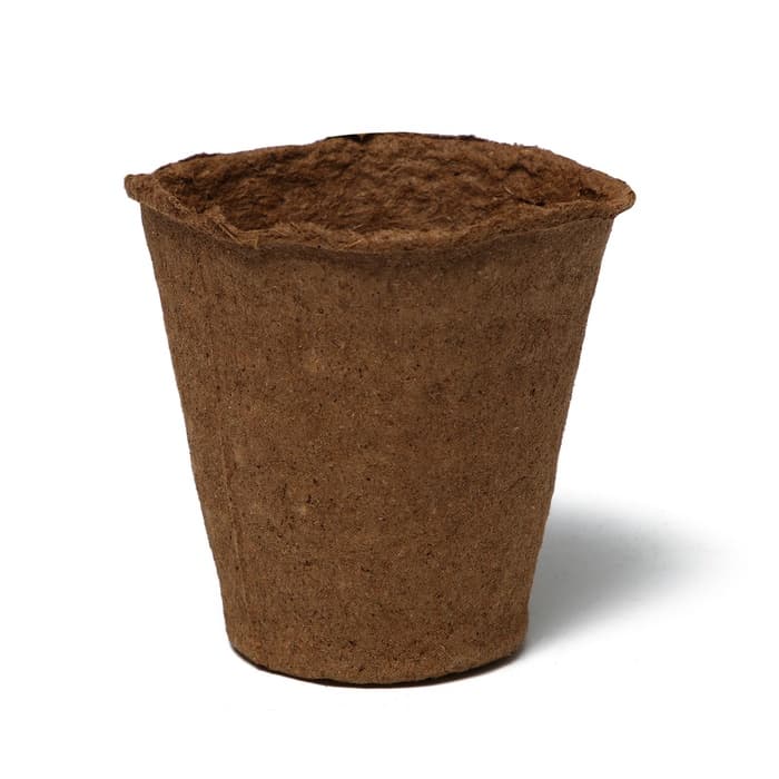 Горшок для рассады, 350 мл, d=9 см, h=9 см, торф