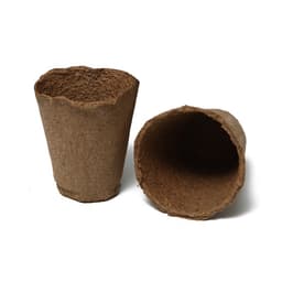 Горшок для рассады, 175 мл, d=8 см, h=8 см, торф, Greengo