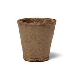 Горшок для рассады, 100 мл, d=6 см, h=6.5 см, торф, набор 20 шт., Greengo