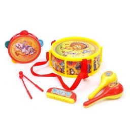 Набор музыкальных инструментов ZABIAKA «Оркестр», 7 предметов, МИКС