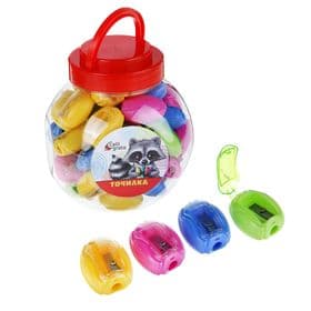 Точилка Calligrata «Жучок», с контейнером, МИКС