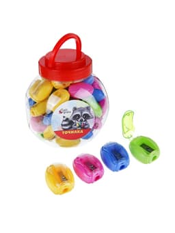 Точилка Calligrata «Жучок», с контейнером, МИКС