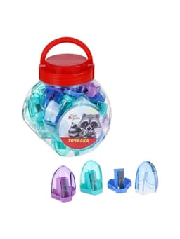 Точилка Calligrata «Грани», с контейнером, МИКС