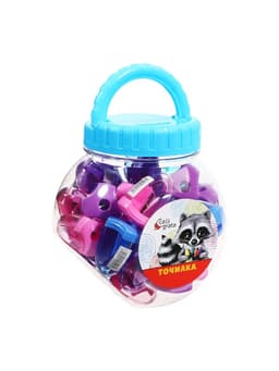 Точилка Calligrata «Грани», с контейнером, МИКС