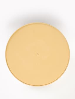 Ваза для цветов, 3.8 л, d=14 см, h=25.5 см, пластиковая, жёлтая