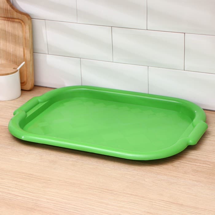 Поднос Петропласт «Универсальный», пластик, 49.5×34.5 см, МИКС