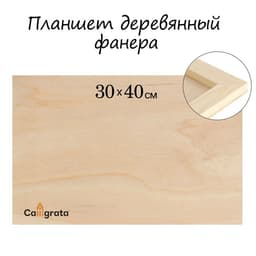 Планшет деревянный 30×40×2 см, фанера