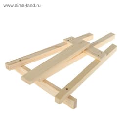 Мольберт настольный демонстрационный «Лира» 375×260×220 мм, (профиль 20×20 мм), неокрашенное дерево, Calligrata