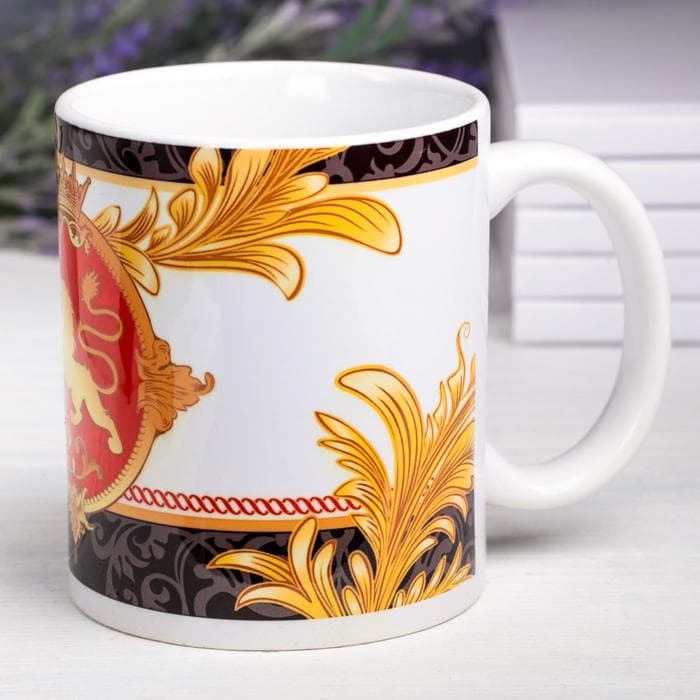 Кружка чайная керамическая «Лучший папа», 320 мл