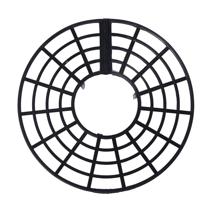 Кустодержатель для клубники, d=25.5 см, пластик, набор 5 шт., чёрный