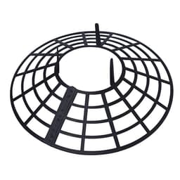 Кустодержатель для клубники, d=25.5 см, пластик, набор 5 шт., чёрный