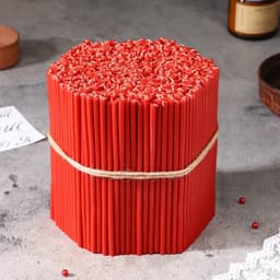 Свечи церковные, красные, №120, упаковка 2 кг
