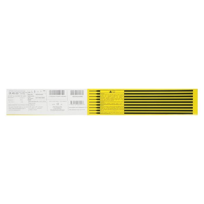 Электроды ESAB ОК 46, d=4 мм, 450 мм, 6.6 кг