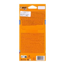 Карандаши цветные 12 цветов BIC, детские, заточенные, шестигранные, пластиковые