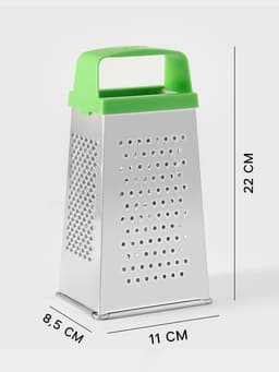 Тёрка КВАРЦ «Универсал», 4 грани, 11×8.5×22 см, металл, МИКС