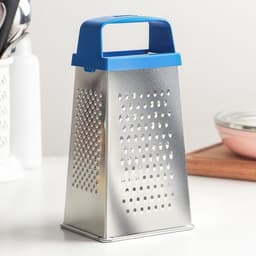 Тёрка КВАРЦ «Универсал», 4 грани, 11×8.5×22 см, металл, МИКС