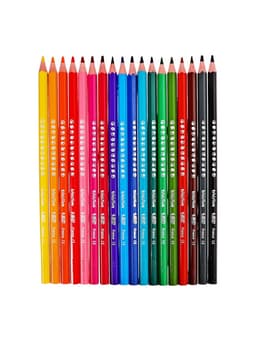 Цветные карандаши 18 цветов, детские, шестигранные, ударопрочные, BIC Kids Evolution