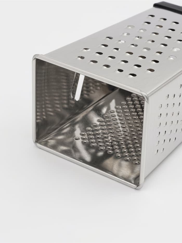 Тёрка Доляна, 4 грани, 11×8.5×22 см, металл, МИКС