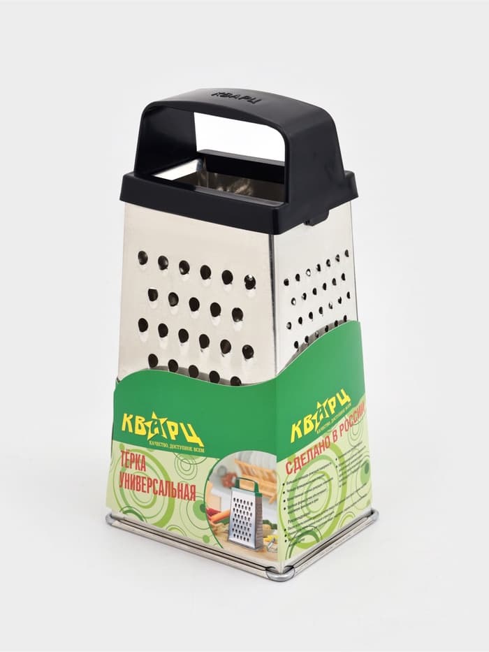 Тёрка Доляна, 4 грани, 11×8.5×22 см, металл, МИКС