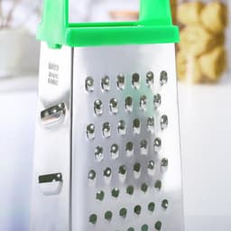 Тёрка Доляна, 4 грани, 11×8.5×22 см, металл, МИКС