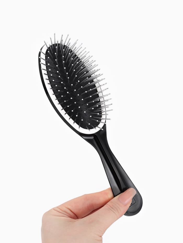 Расчёска массажная, 6×22 см, МИКС