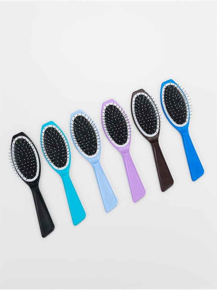 Расчёска массажная, 20×5 см, цвет МИКС