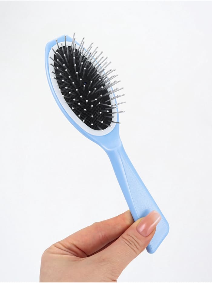 Расчёска массажная, 20×5 см, цвет МИКС