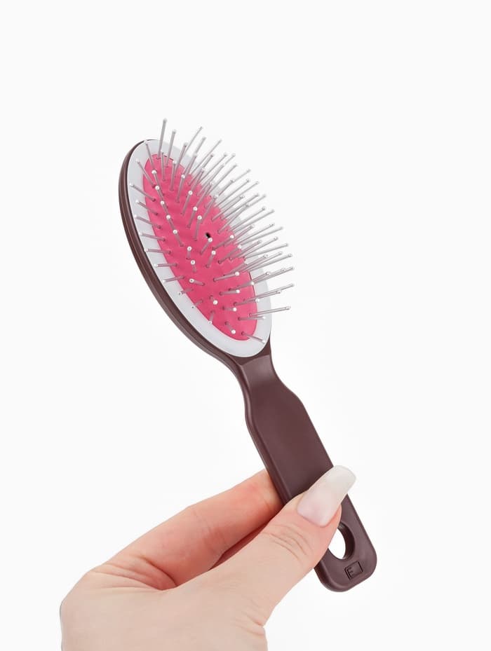 Расчёска массажная, 4×17 см, МИКС