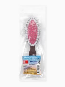 Расчёска массажная, 4×17 см, МИКС