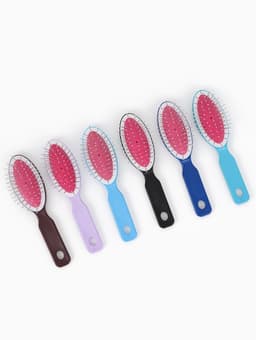 Расчёска массажная, 4×17 см, МИКС