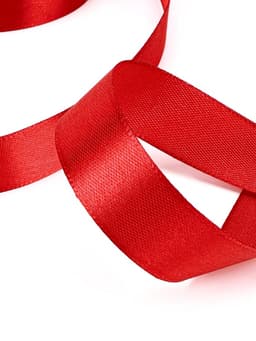 Лента атласная, 20 мм, 23±1 м, красная №26