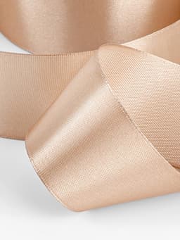 Лента атласная, 40 мм, 23±1 м, бежевая №267