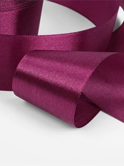 Лента атласная, 40 мм, 23±1 м, фиолетовая №252