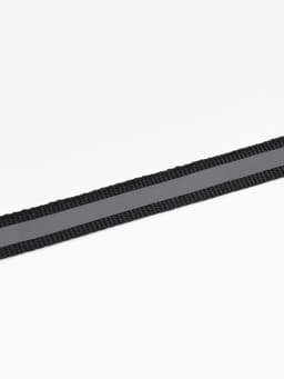 Светоотражающая лента-стропа, 10 мм, 5±1 м, чёрная